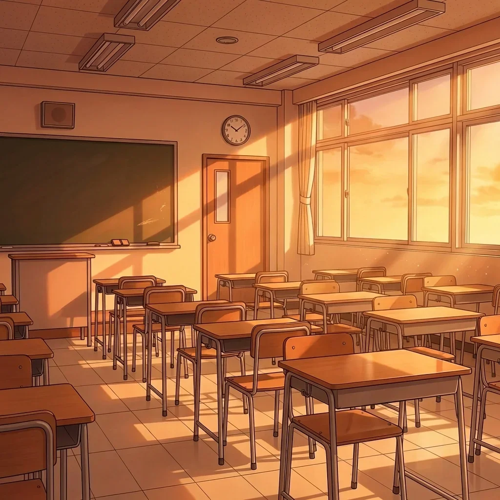 Classroom - sunset